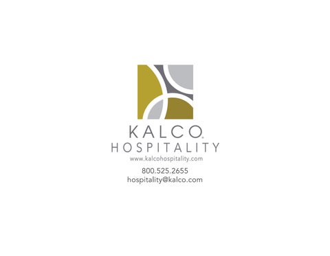 Kalco Lighting 酒店工程 灯饰型录 第 11 页