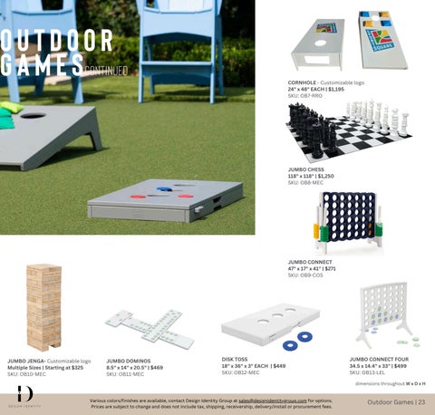 salesdesignidentitygroup.com Design Identity Group - 商用 户外 目录 第 23 页