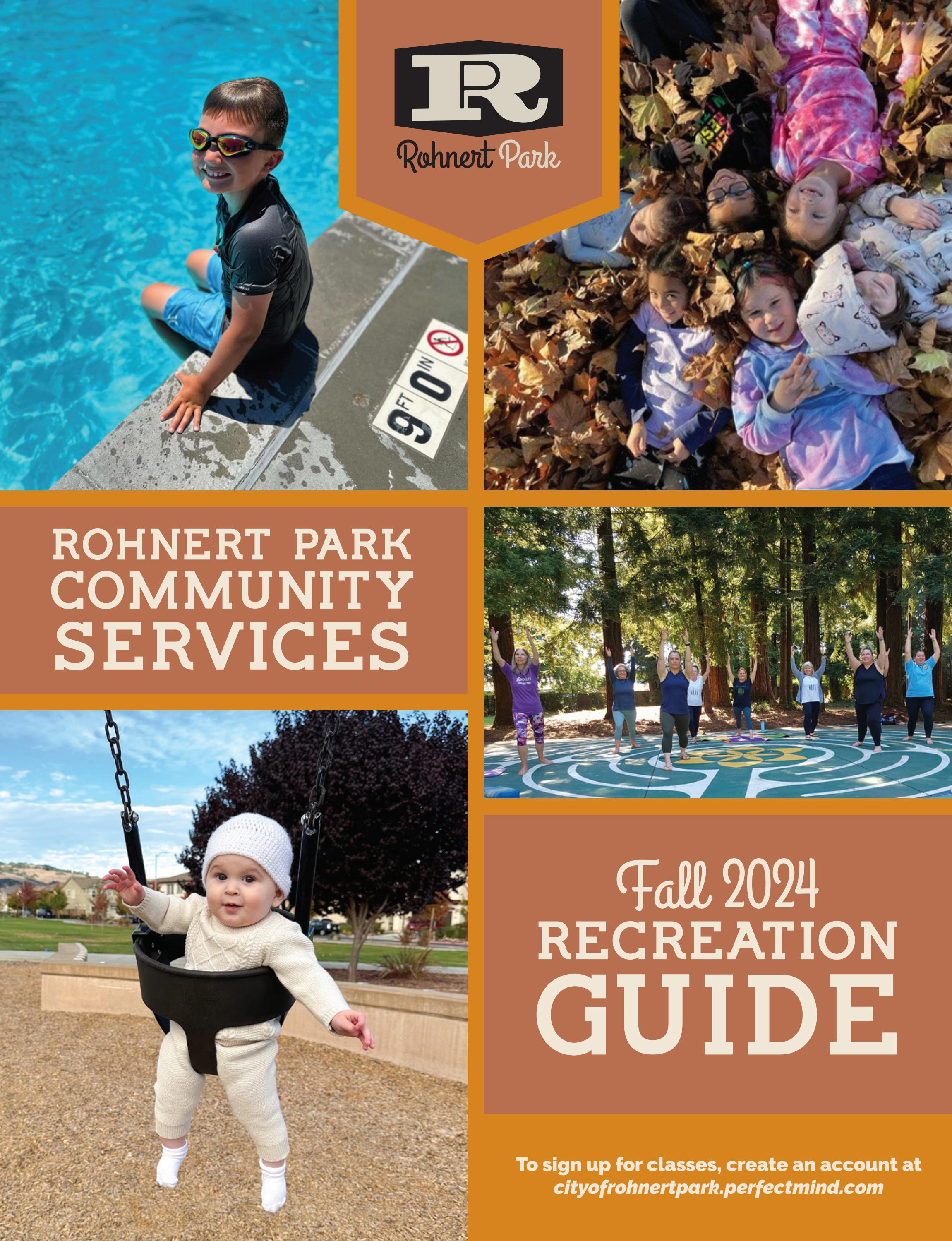 Fall 2024 Recreation Guide by rohnertparkcity Issuu