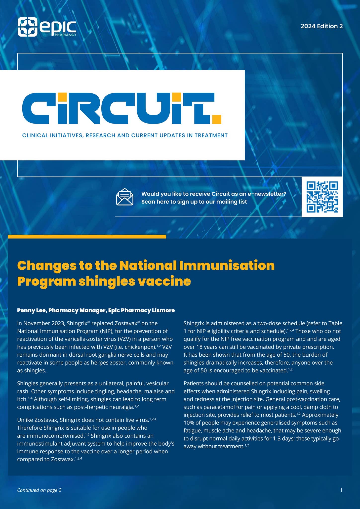 Epic Pharmacy | Circuit Newsletter, Edition 2 2024 by Icon Group - Issuu