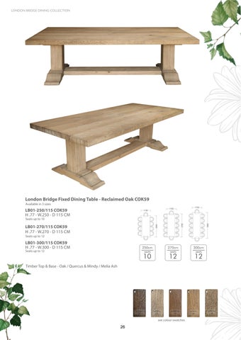 Bridge Dining 家具产品集 第 2 页