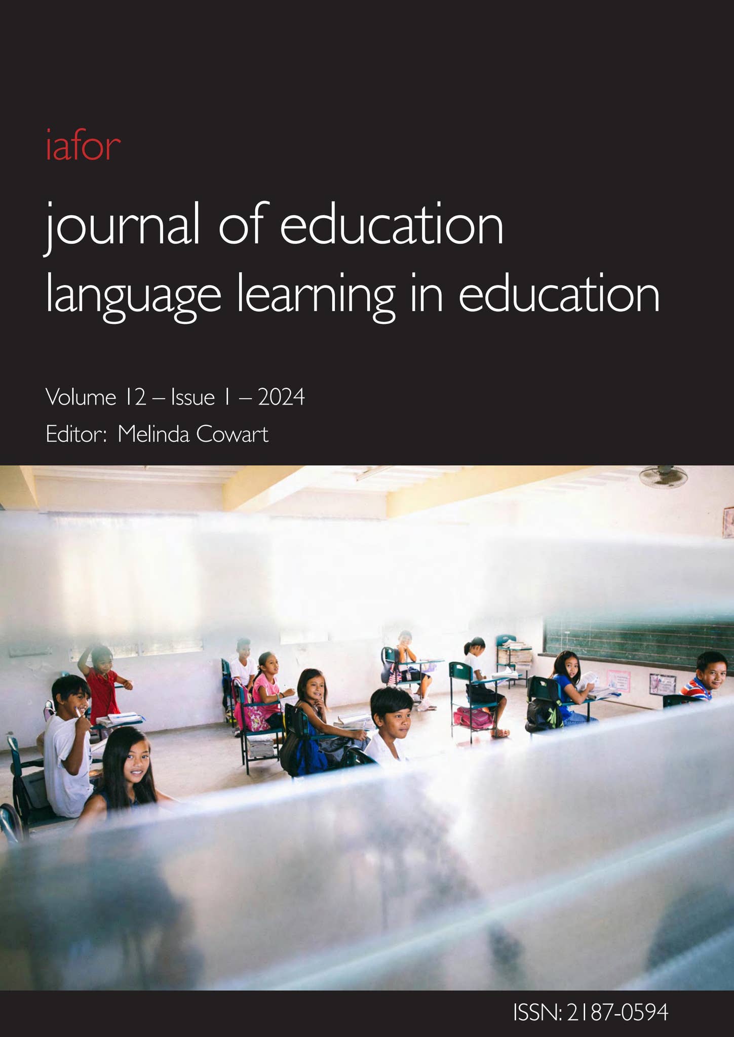 IAFOR Journal of Education – Volume 12 – Issue 1: Language Learning in ...