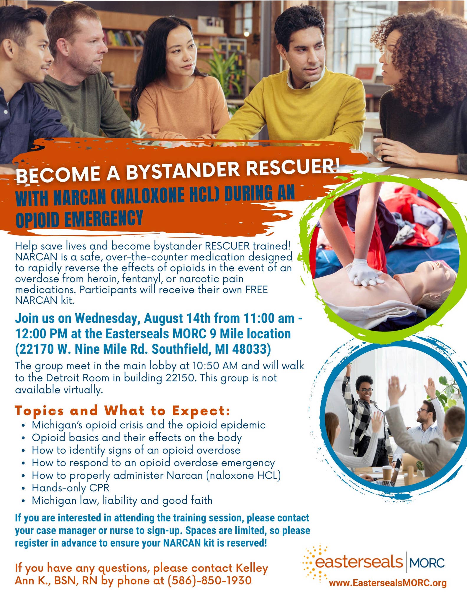 Become a Bystander Rescuer! by Easterseals MORC - Issuu