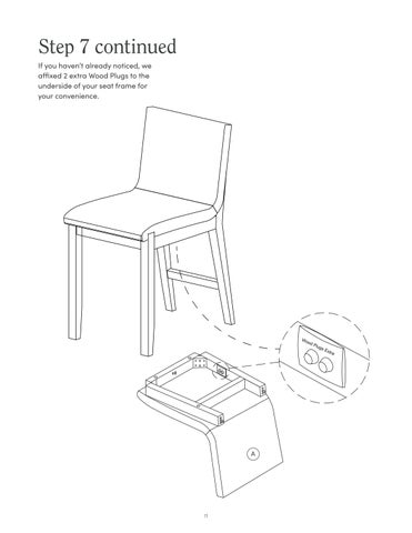 nathanjameshome 家具目录 · Gracie 餐椅 Instruction Sheet 27803 第 11 页