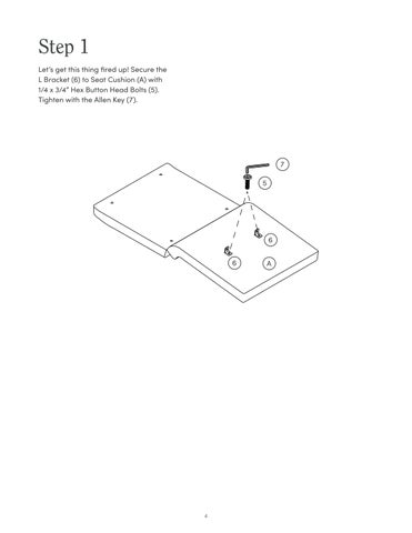 nathanjameshome 家具目录 · Gracie 餐椅 Instruction Sheet 27803 第 4 页