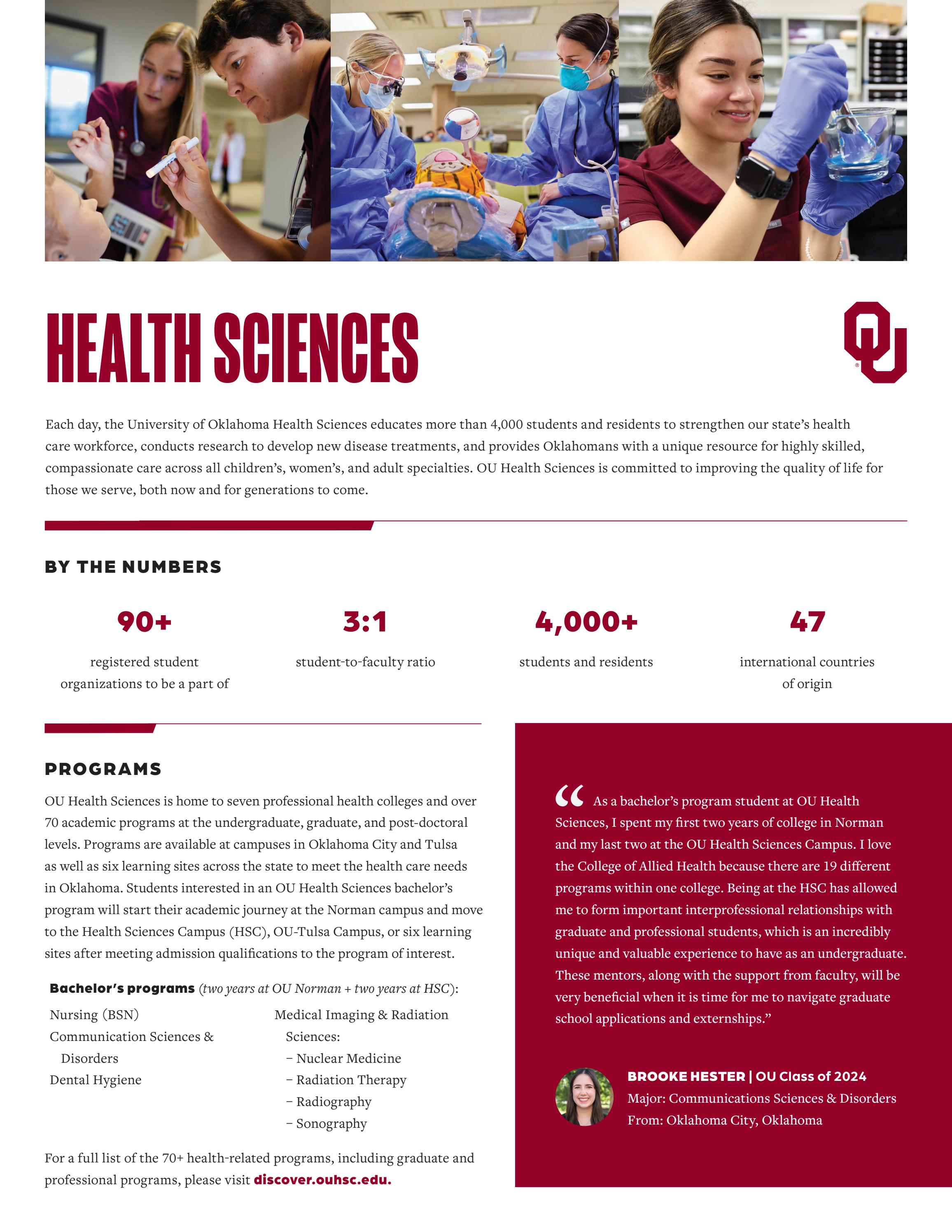 OU Health Sciences - Top Five by The University of Oklahoma - Issuu