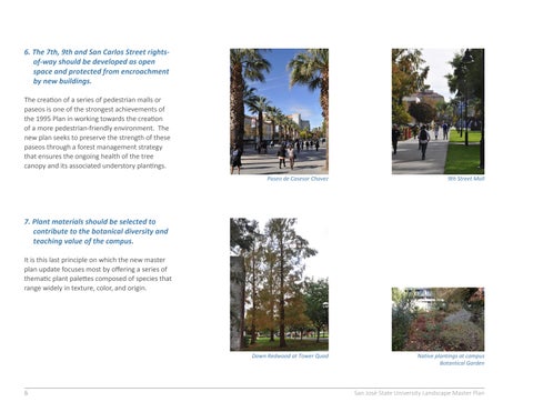 San José State University Campus 景观 Master Plan 第 10 页