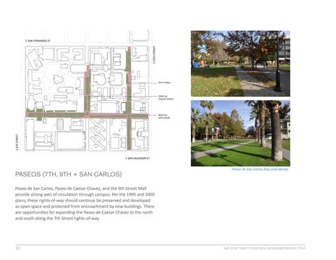 San José State University Campus 景观 Master Plan 第 16 页