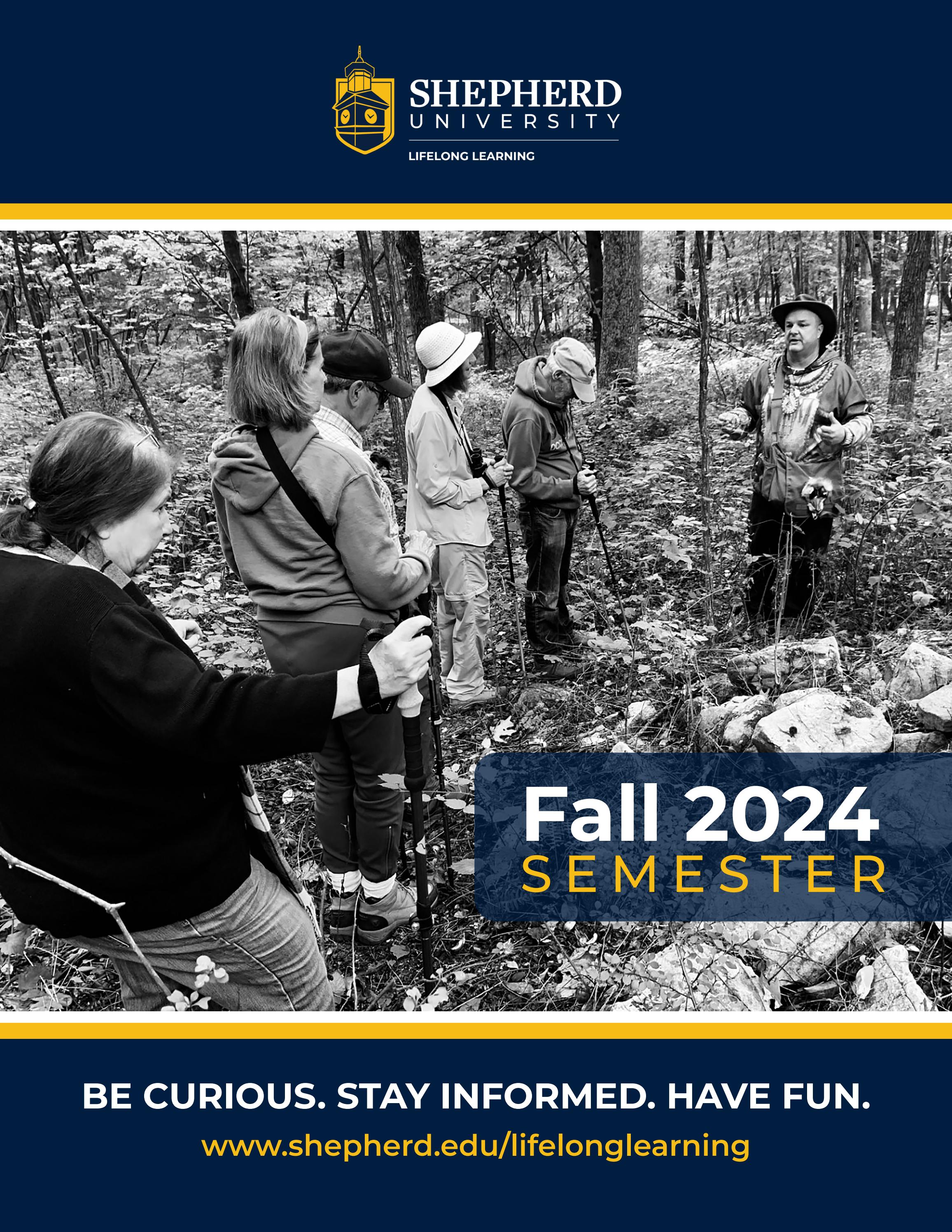 Lifelong Learning Catalog Fall 2024 by Shepherd_University Issuu