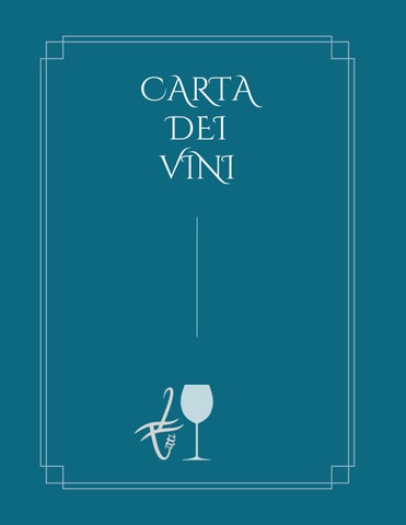 Carta dei Vini Locanda