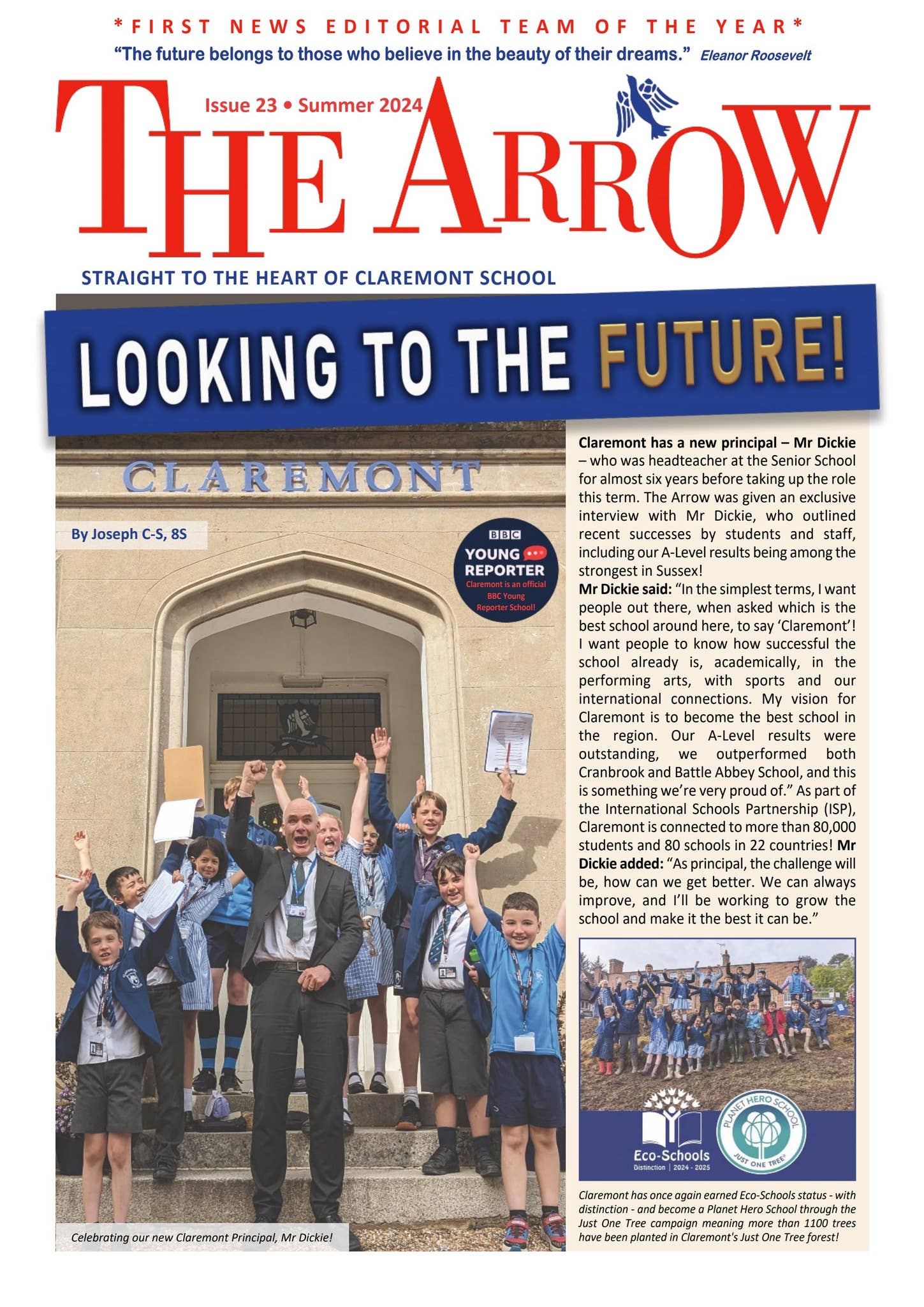 The Arrow - Summer 2024 by Claremont School - Issuu