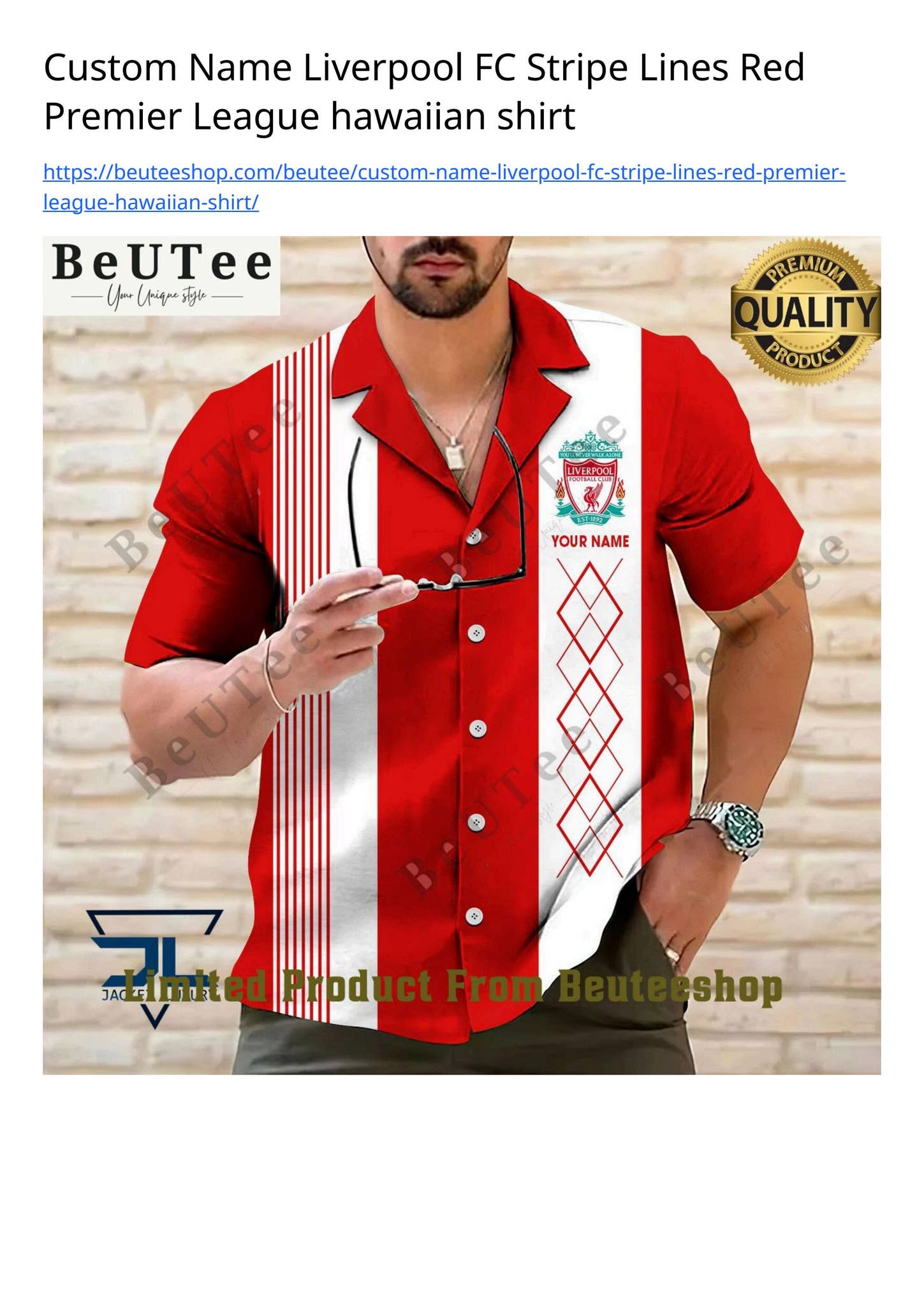 Custom Name Liverpool FC Stripe Lines Red Premier League hawaiian shirt by Shop Owl Fashion - Issuu Custom Name Liverpool FC Stripe Lines Red Premier League hawaiian shirt by Shop Owl Fashion - Issuu