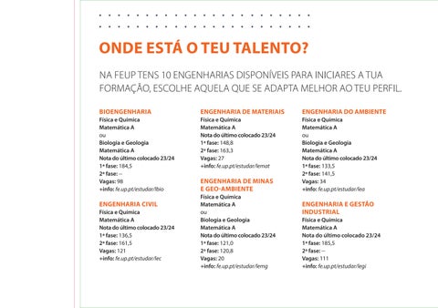 Licenciaturas na FEUP - Talent for the World 第 2 页