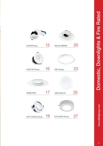 All LED 灯饰手册 2018/2019 | V6 第 13 页