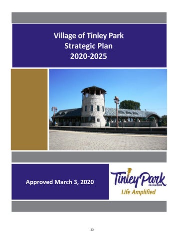 Tinley Park Annual Budget FY 2025 第 23 页