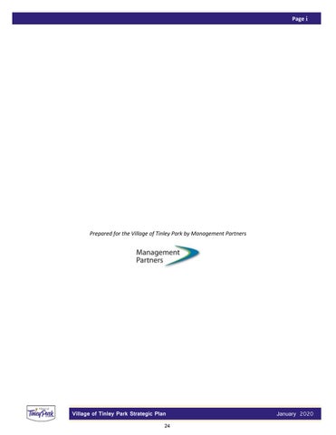 Tinley Park Annual Budget FY 2025 第 24 页