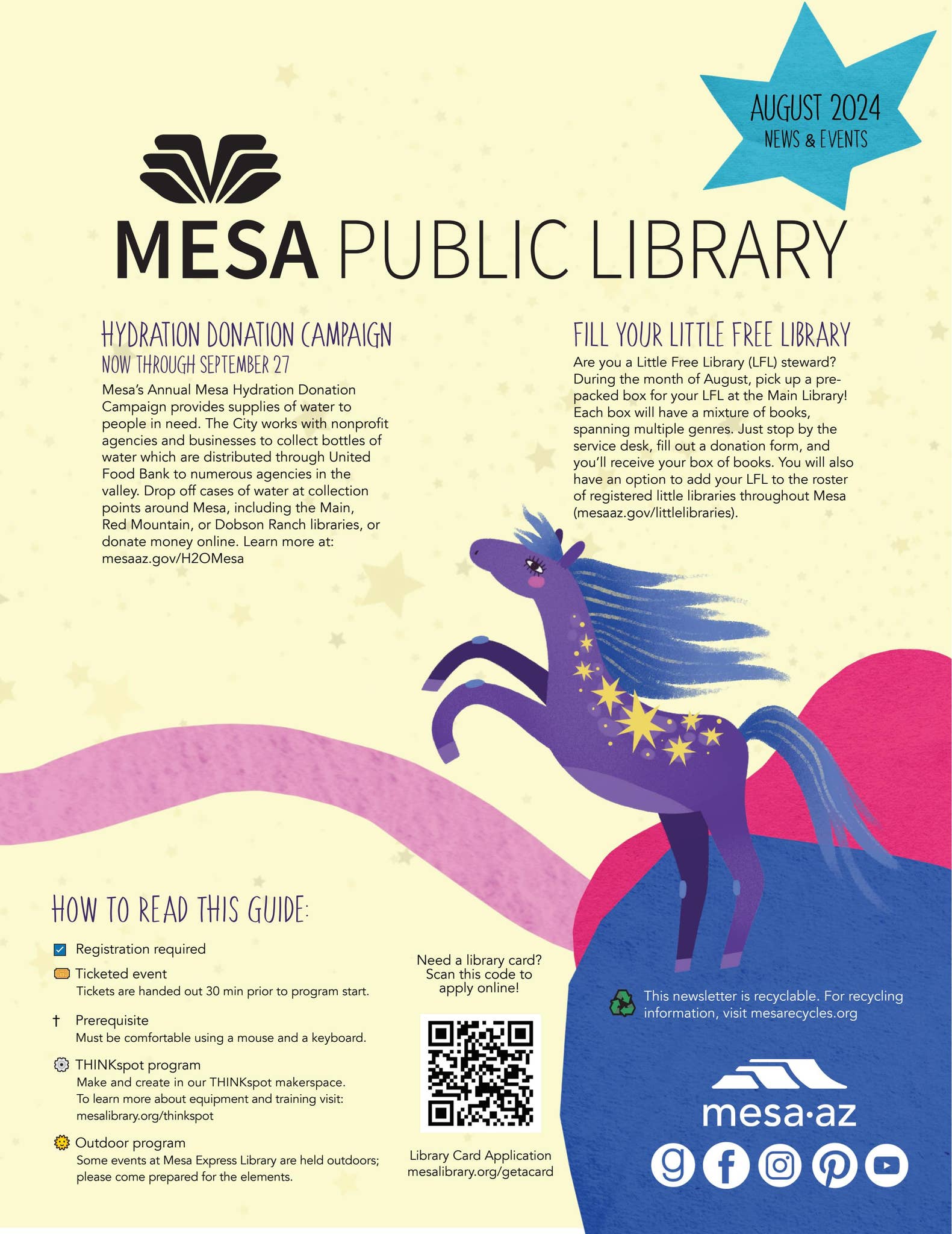 Mesa Public Library August 2024 Newsletter by City of Mesa, AZ Issuu