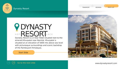 Discover the Best Corporate Event Spaces in Nainital | dynasty Resort 