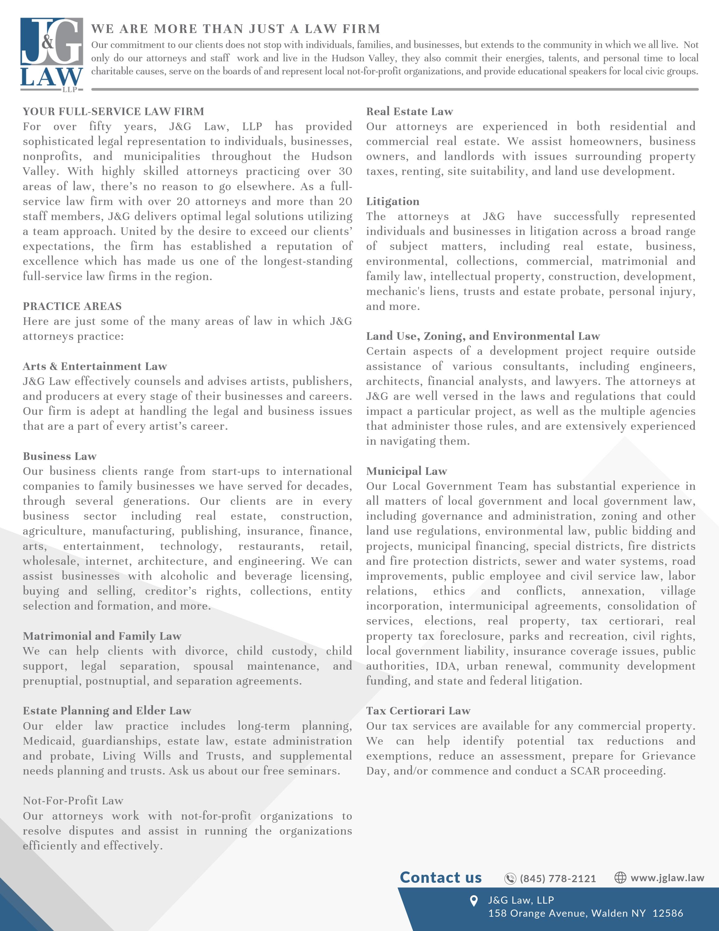 J G Law Overview By Jglaw Law Issuu