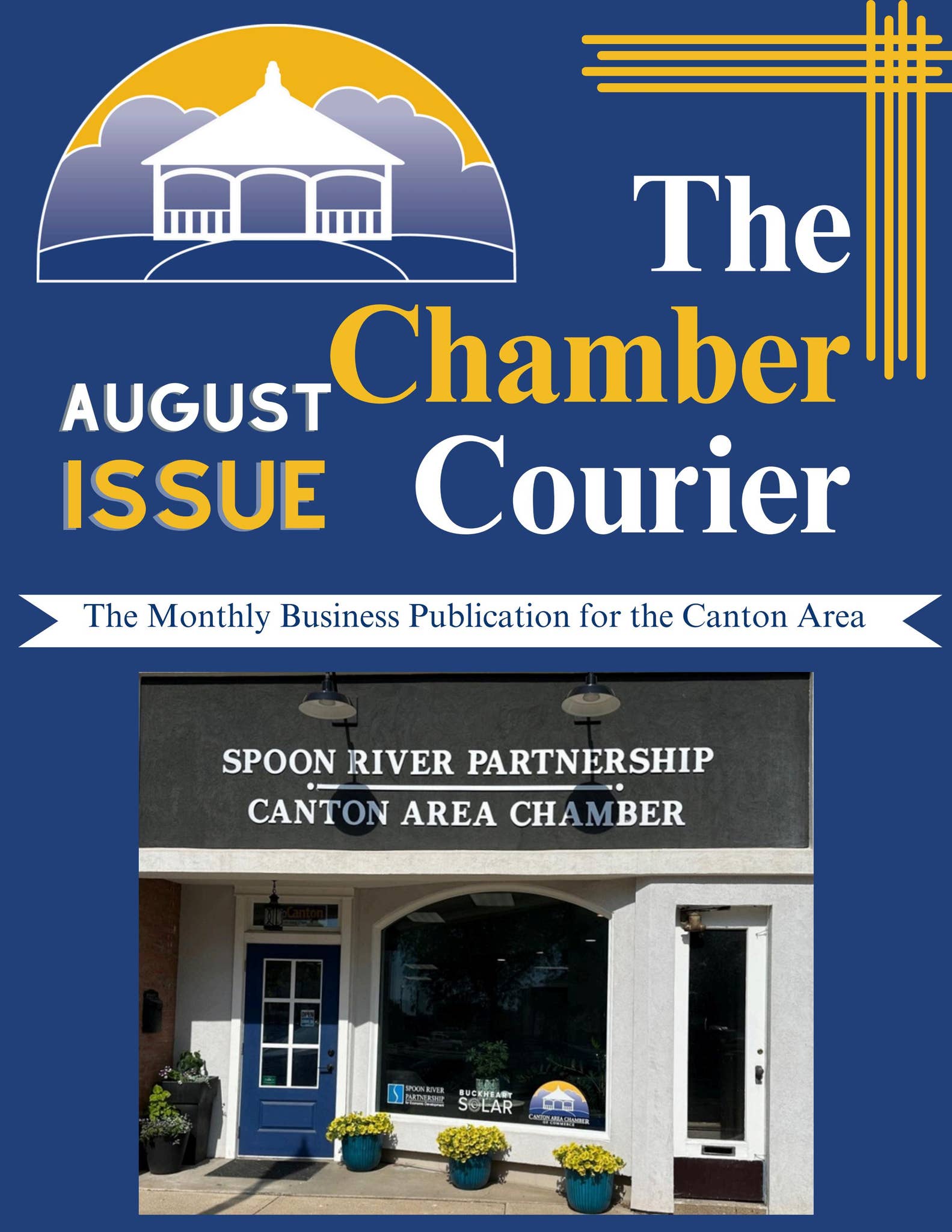August Chamber Courier by Canton Area Chamber of Commerce Canton IL - Issuu