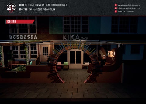 Kika Beach Club - Terrace Concept Design 第 19 页