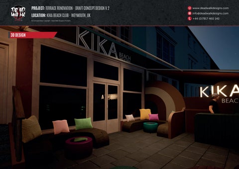 Kika Beach Club - Terrace Concept Design 第 21 页