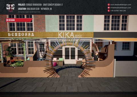 Kika Beach Club - Terrace Concept Design 第 7 页