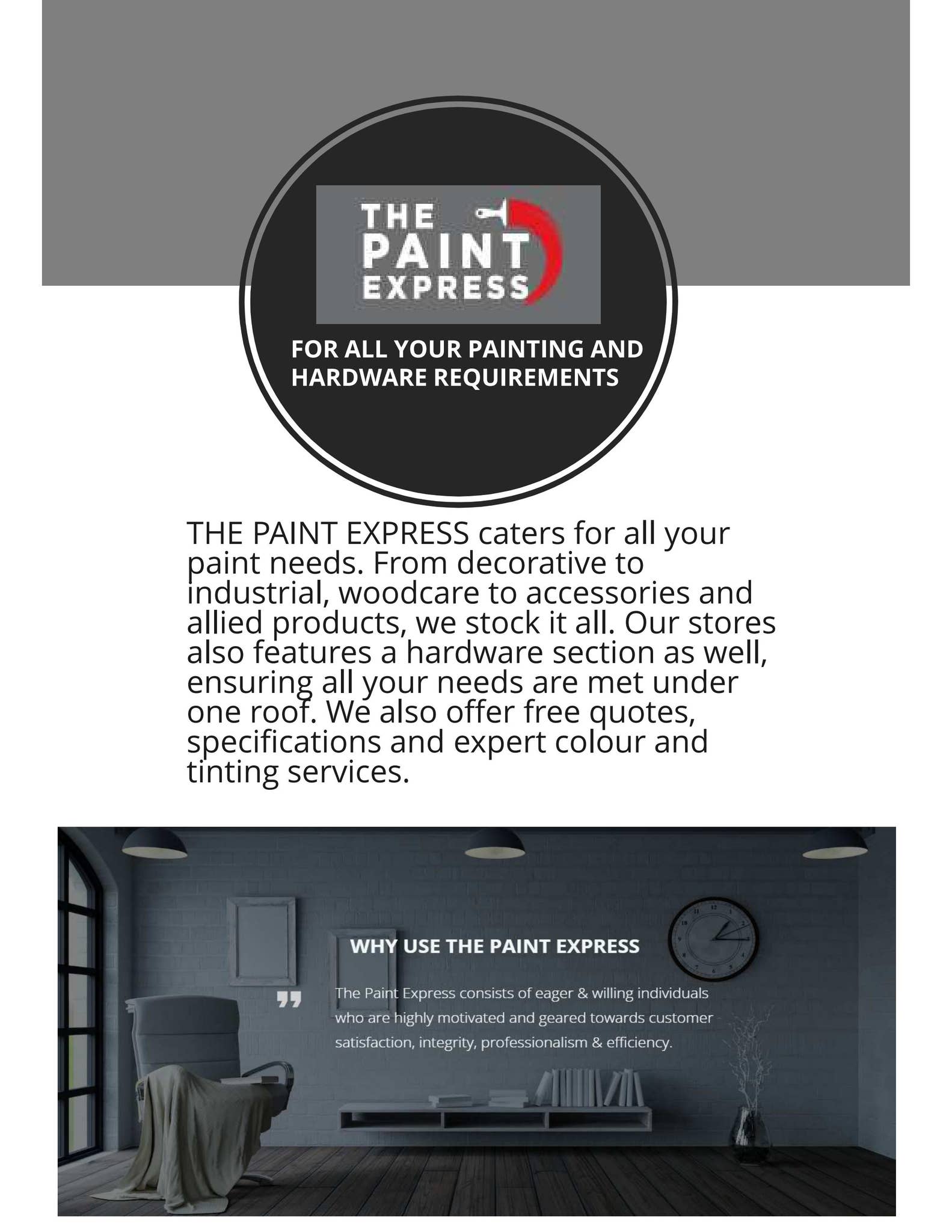 THE PAINT EXPRESS by Amahlubi Solutions - Issuu