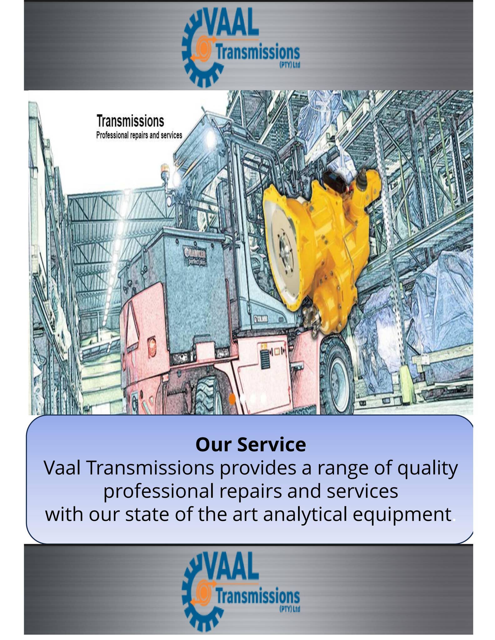 VAAL TRANSMISSIONS by Amahlubi Solutions - Issuu