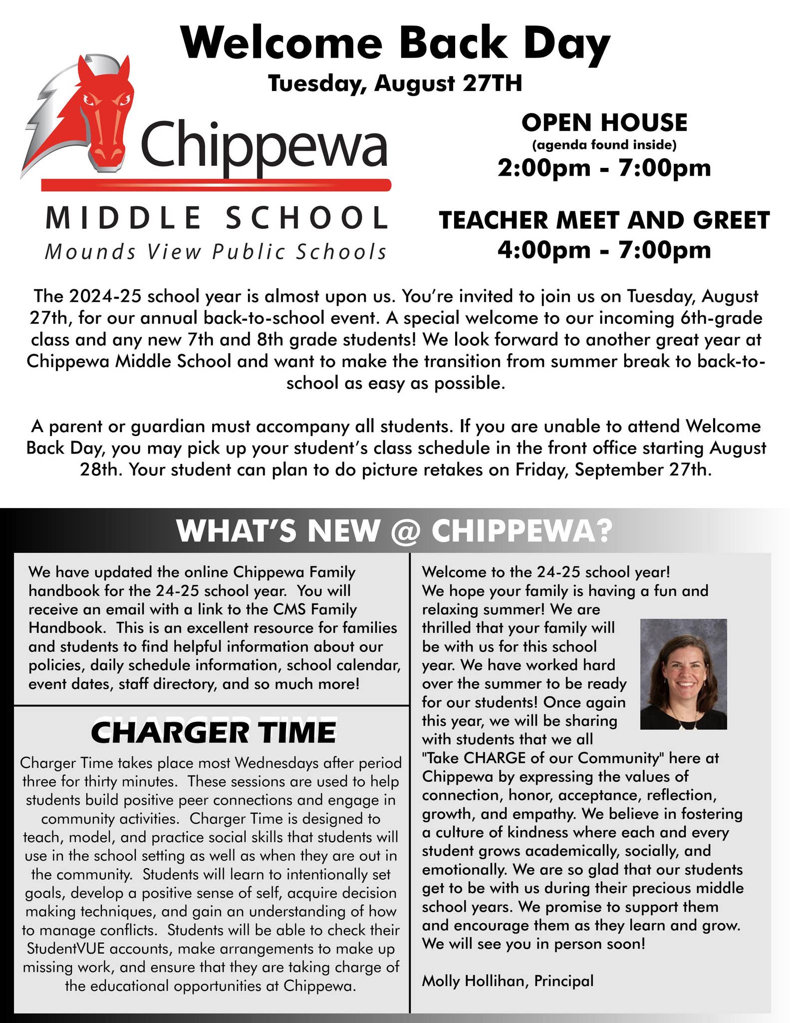 Chippewa Middle School Back Mailer by chippewamiddleschool Issuu
