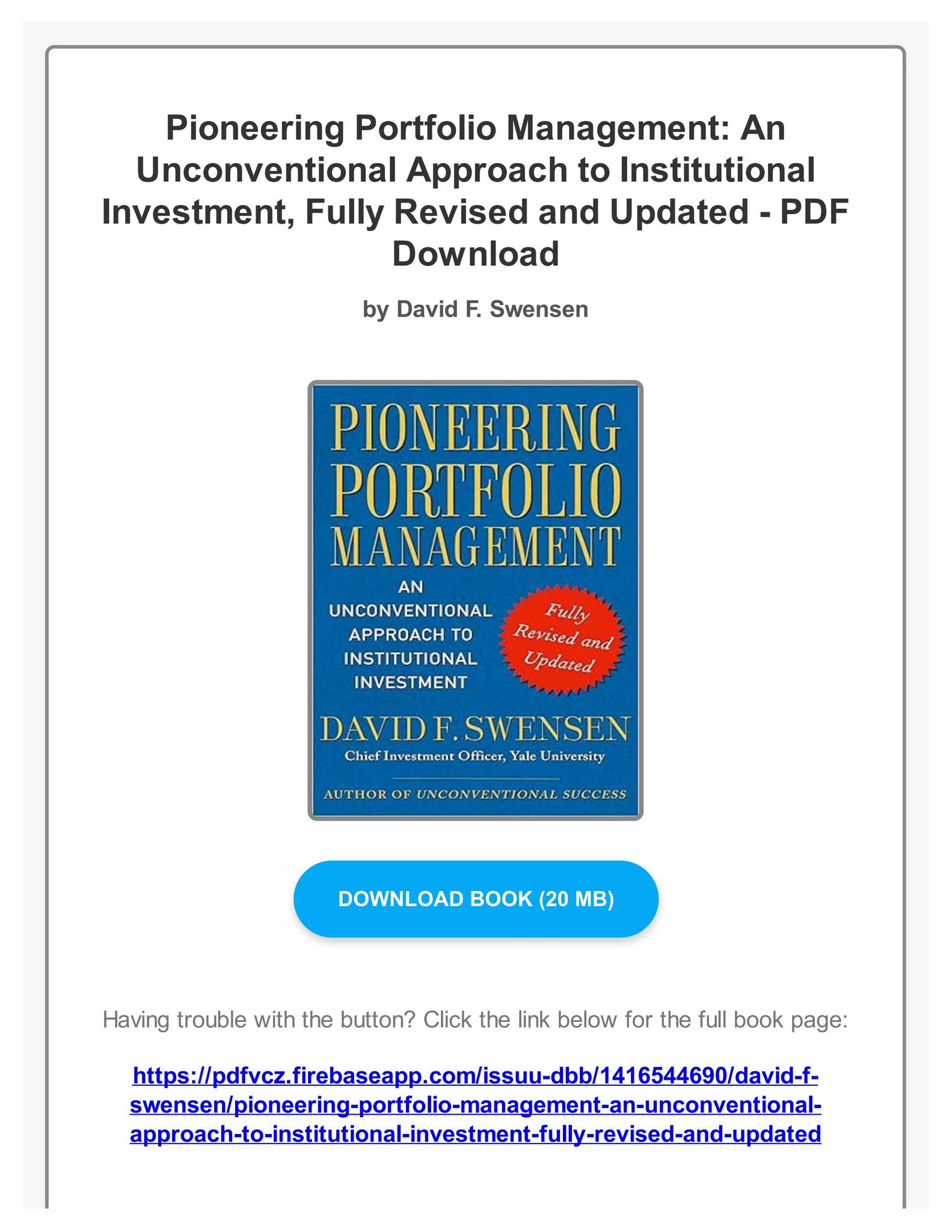語学・辞書・学習参考書 Active Portfolio Management EBOOK PDF Active Portfolio Management (PB) by Richard