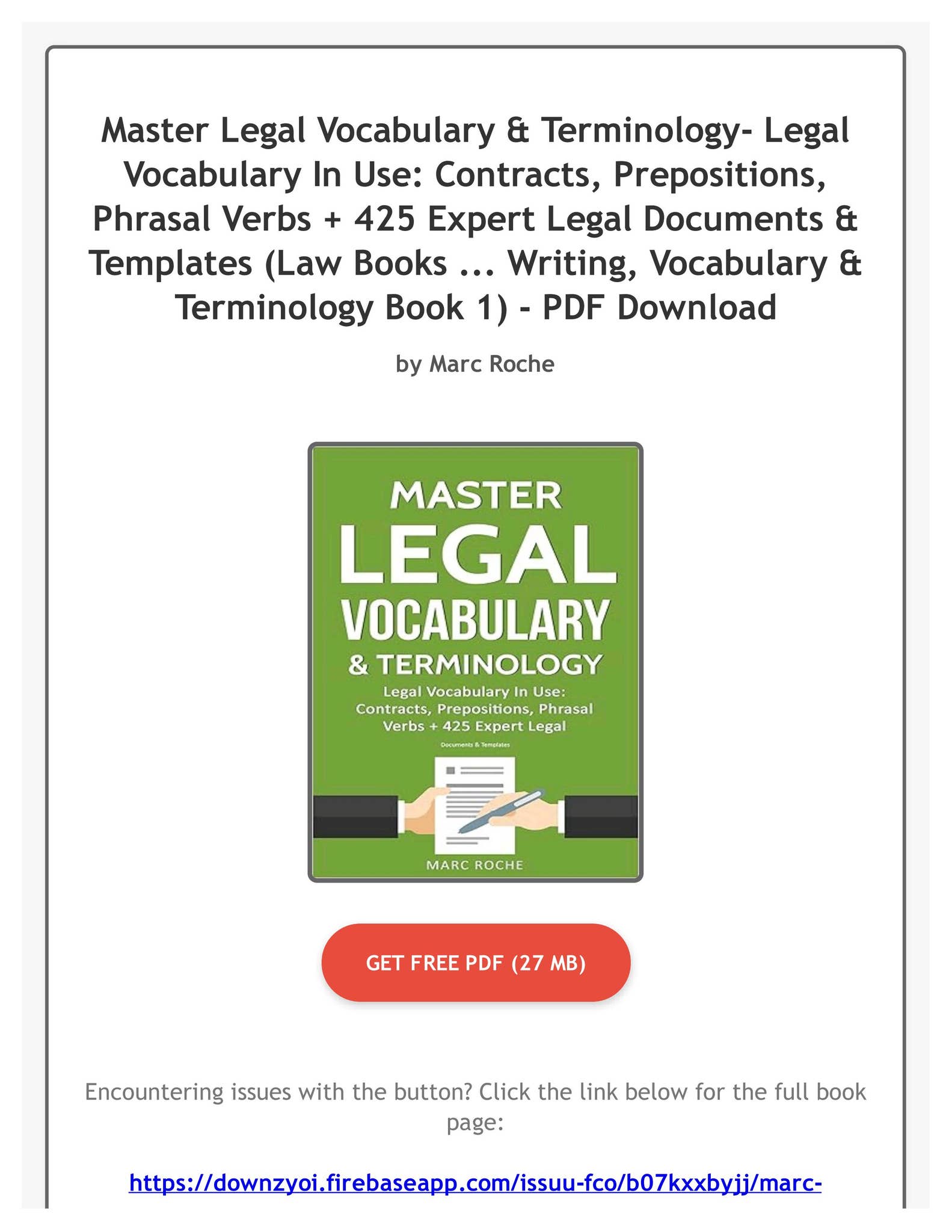 DBE:ABSOLUTE LEGAL ENGLISH BK& CD: Helen Callanan, Lynda