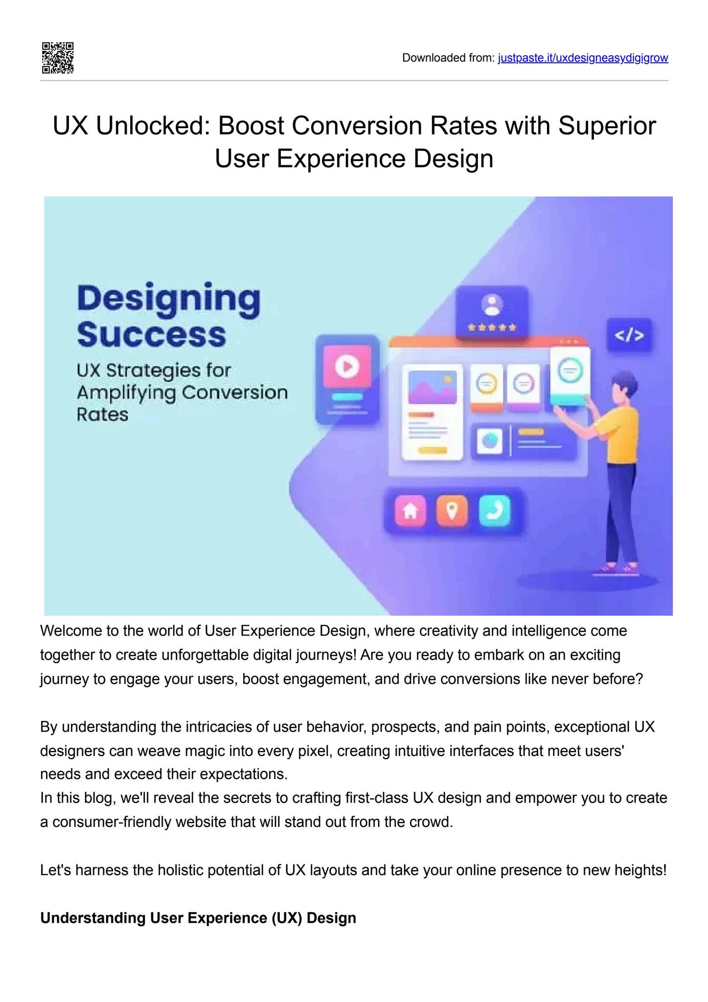 UX Unlocked: Boost Conversion Rates with Superior User Experience ...