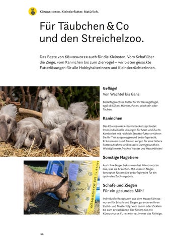 Königshofer Futtermittel - Imagebroschüre 第 20 页