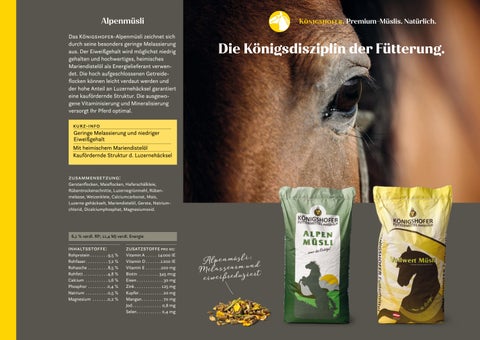Königshofer Futtermittel - Pferdefutter 第 14 页