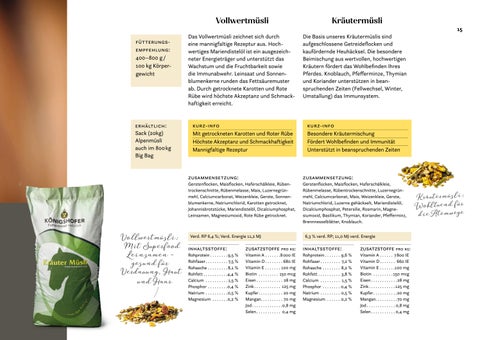 Königshofer Futtermittel - Pferdefutter 第 15 页