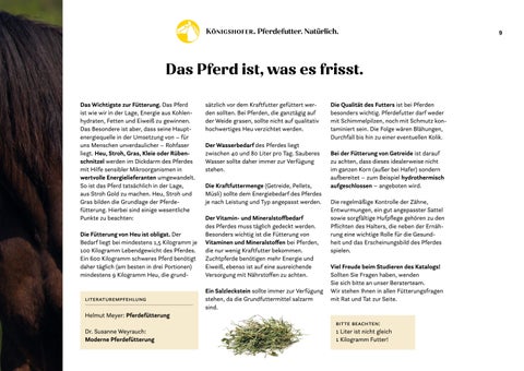 Königshofer Futtermittel - Pferdefutter 第 9 页