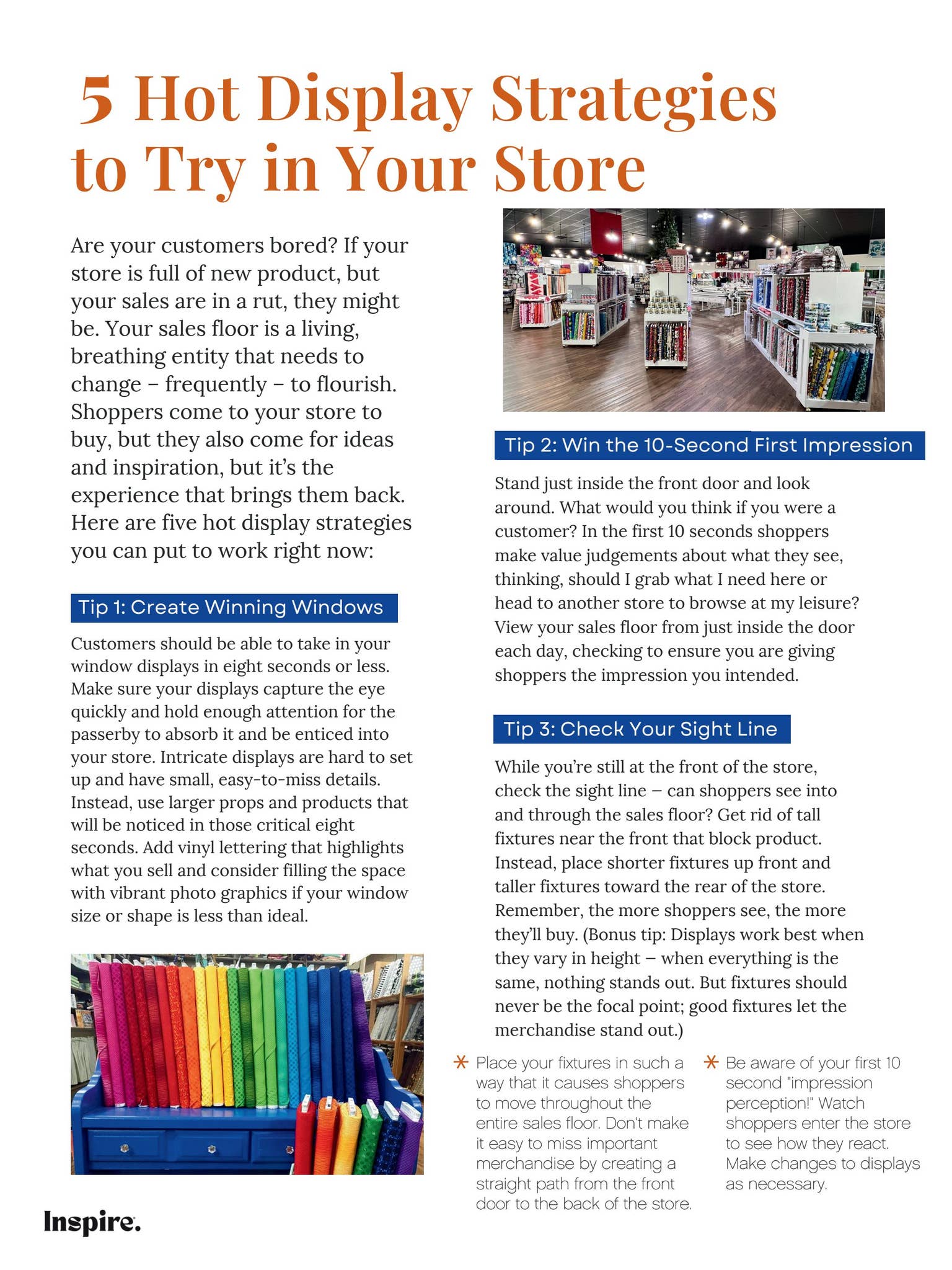 Hot Topics Store Display 5 Hot Display Strategies to Try in Your Store by Inspire. - Issuu