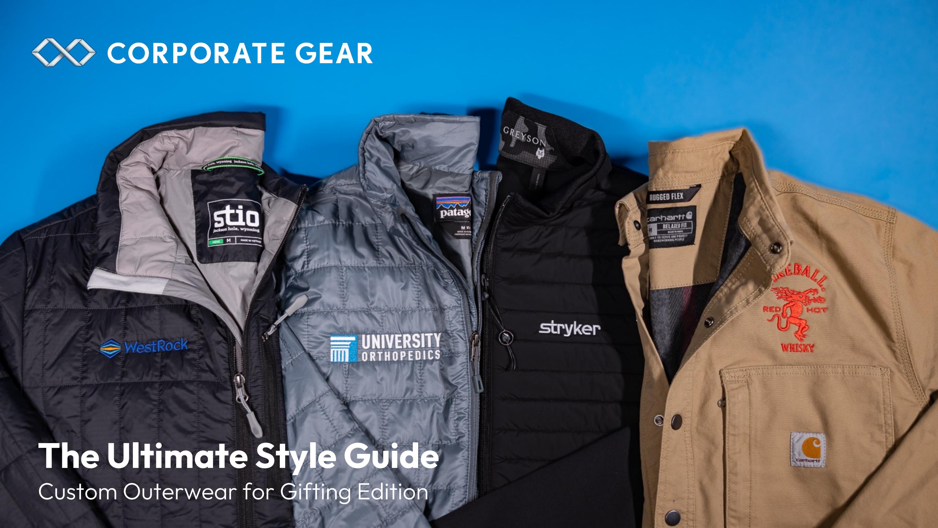 Custom Outerwear for Gifting Edition by Corporate Gear by