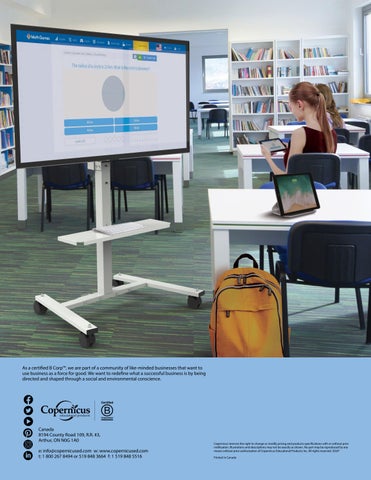 Copernicus Educational Products iRover for 互动版 Flat Panels 家具目录 2024 第 12 页