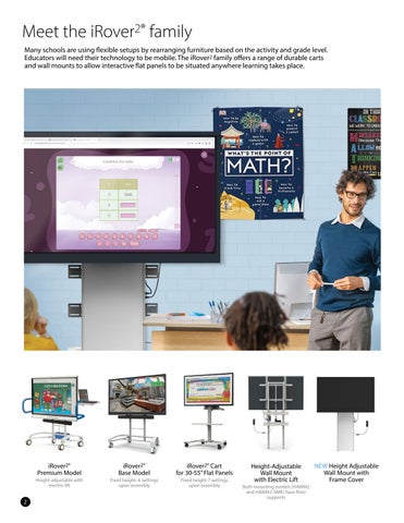 Copernicus Educational Products iRover for 互动版 Flat Panels 家具目录 2024 第 2 页