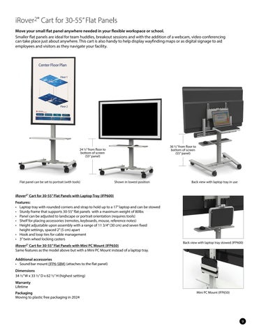 Copernicus Educational Products iRover for 互动版 Flat Panels 家具目录 2024 第 9 页