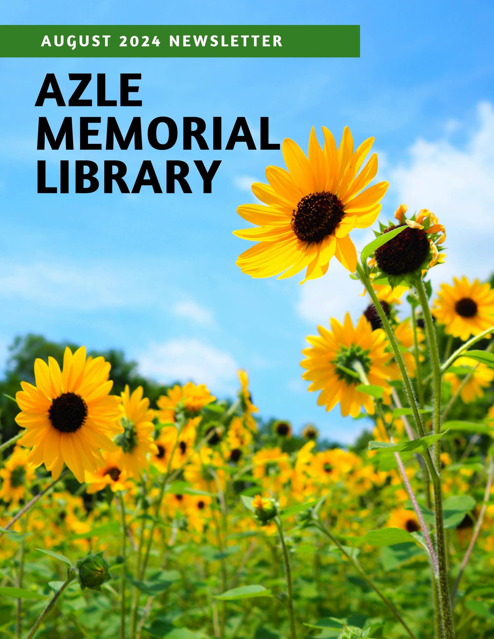 Azle Memorial Library August 2024 Newsletter by City of Azle Issuu