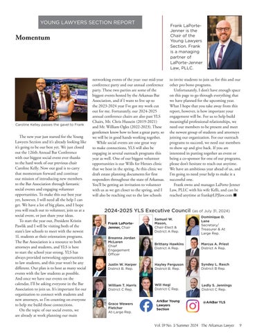 The Arkansas Lawyer 夏季 2024 第 11 页