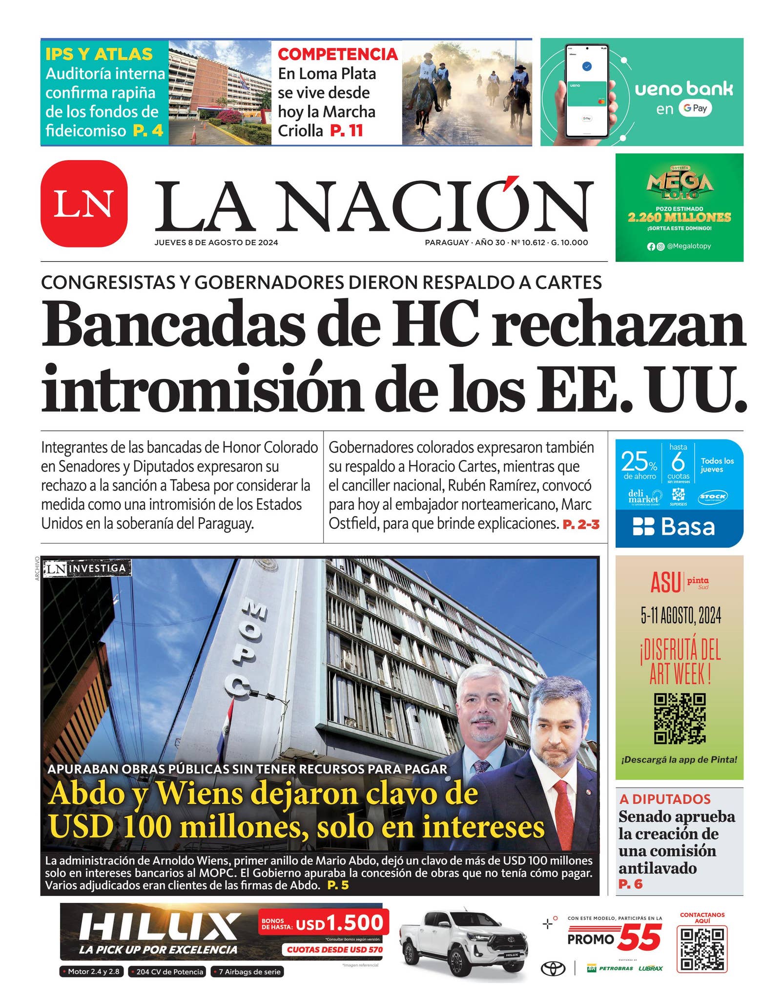 DIARIO LA NACIÓN - EDICIÓN 10.612 by La Nación - Issuu