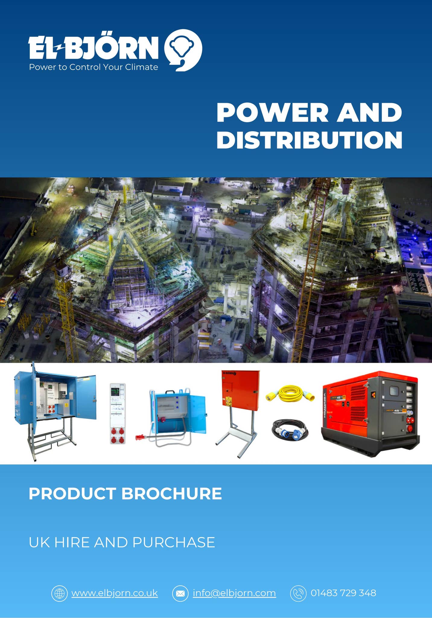 Power Distribution Brochure.pdf El-Björn UK Power and Distribution Brochure by elbjornuk - Issuu