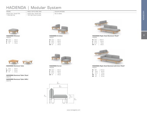 SPECIFICATIONS HACIENDA 第 7 页