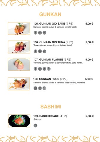 studio19adv 灯饰目录 · Fugu Sushi Menù 第 23 页