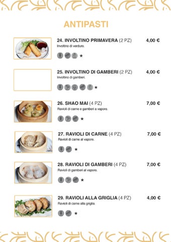 studio19adv 灯饰目录 · Fugu Sushi Menù 第 8 页