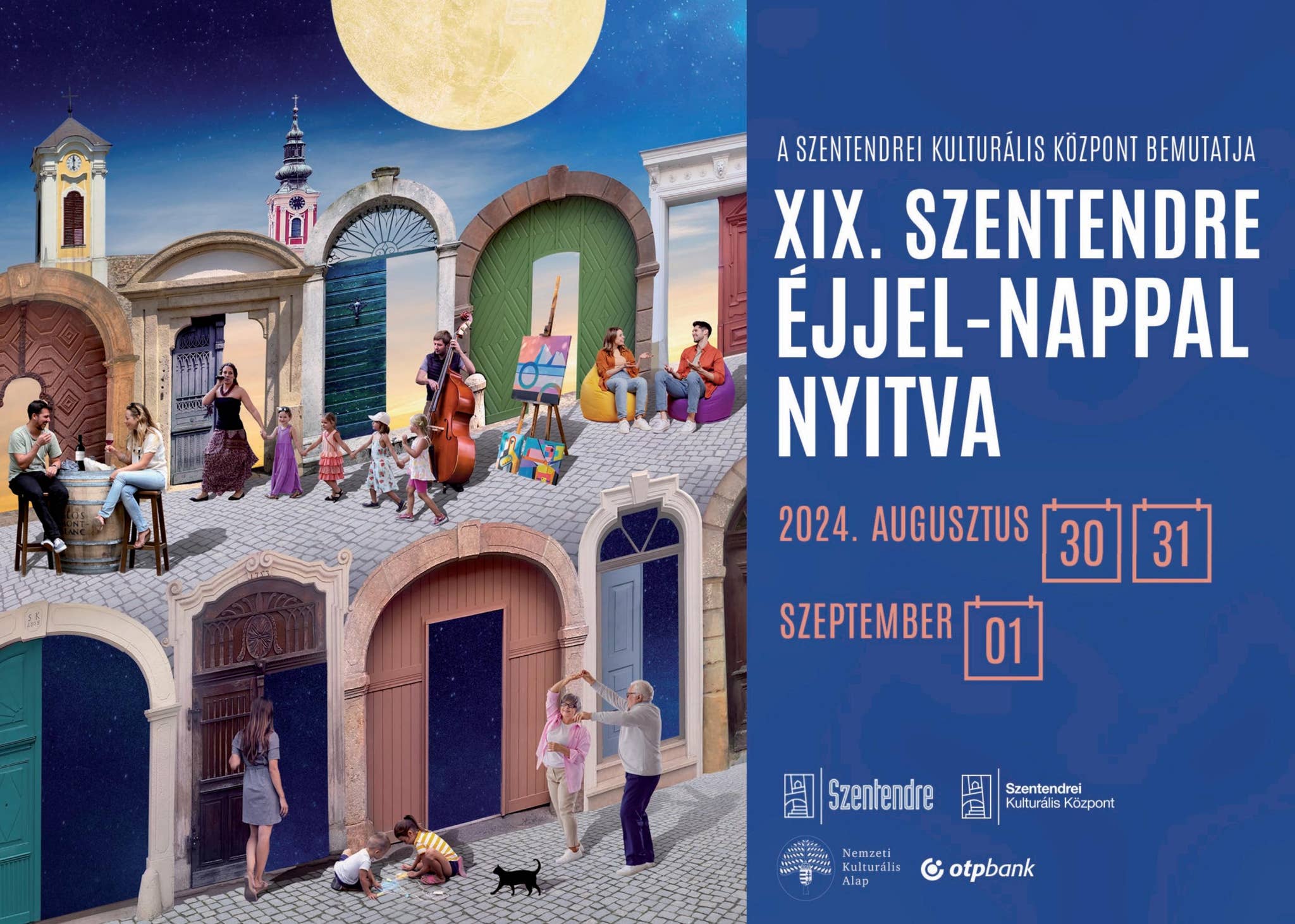 XIX. Szentendre Éjjel-Nappal Nyitva programfüzet - 2024 by Szentendrei ...
